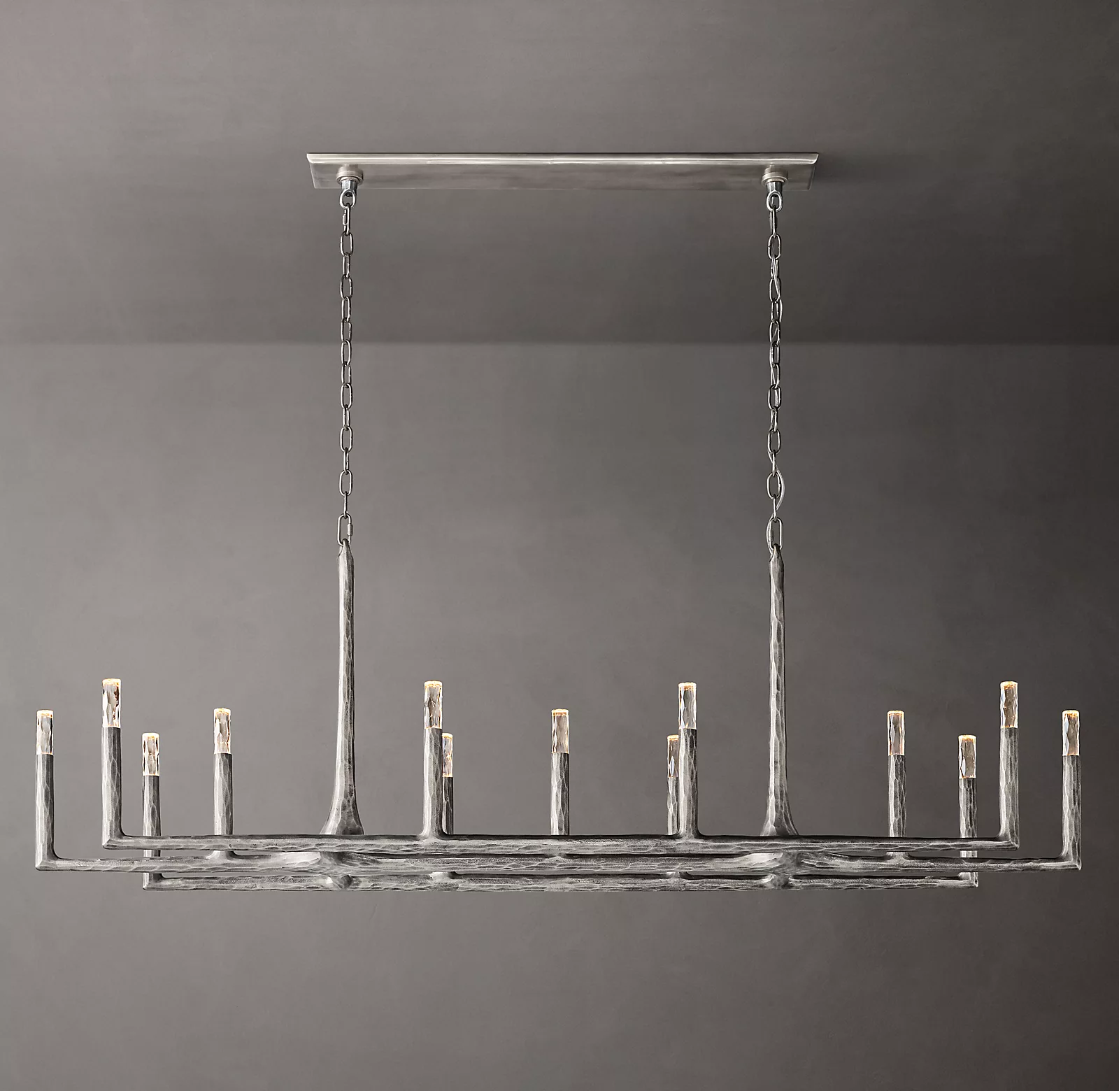 Thames Linear Chandelier 72″ 13 Lights