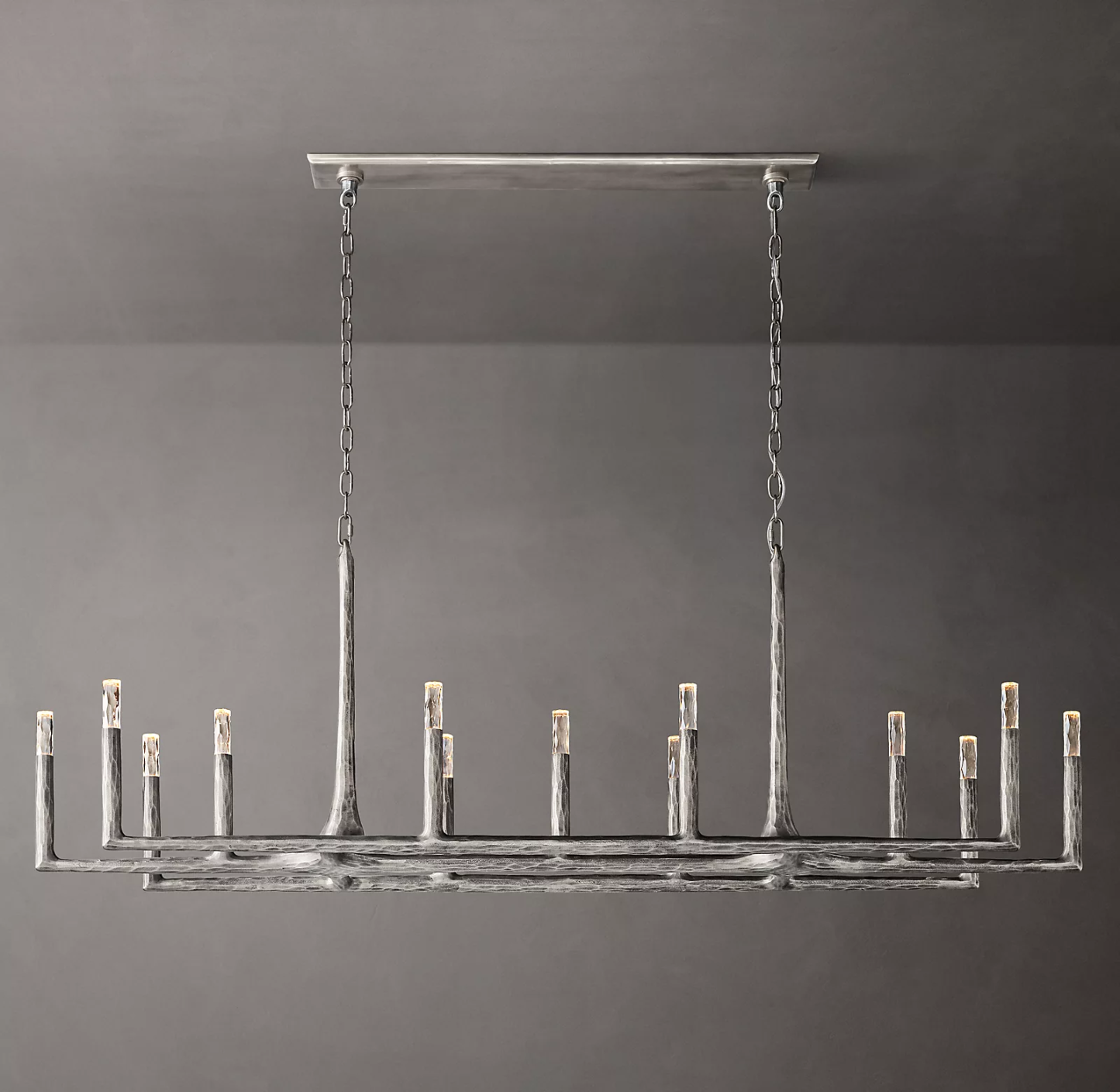 Thames Linear Chandelier 72″ 13 Lights