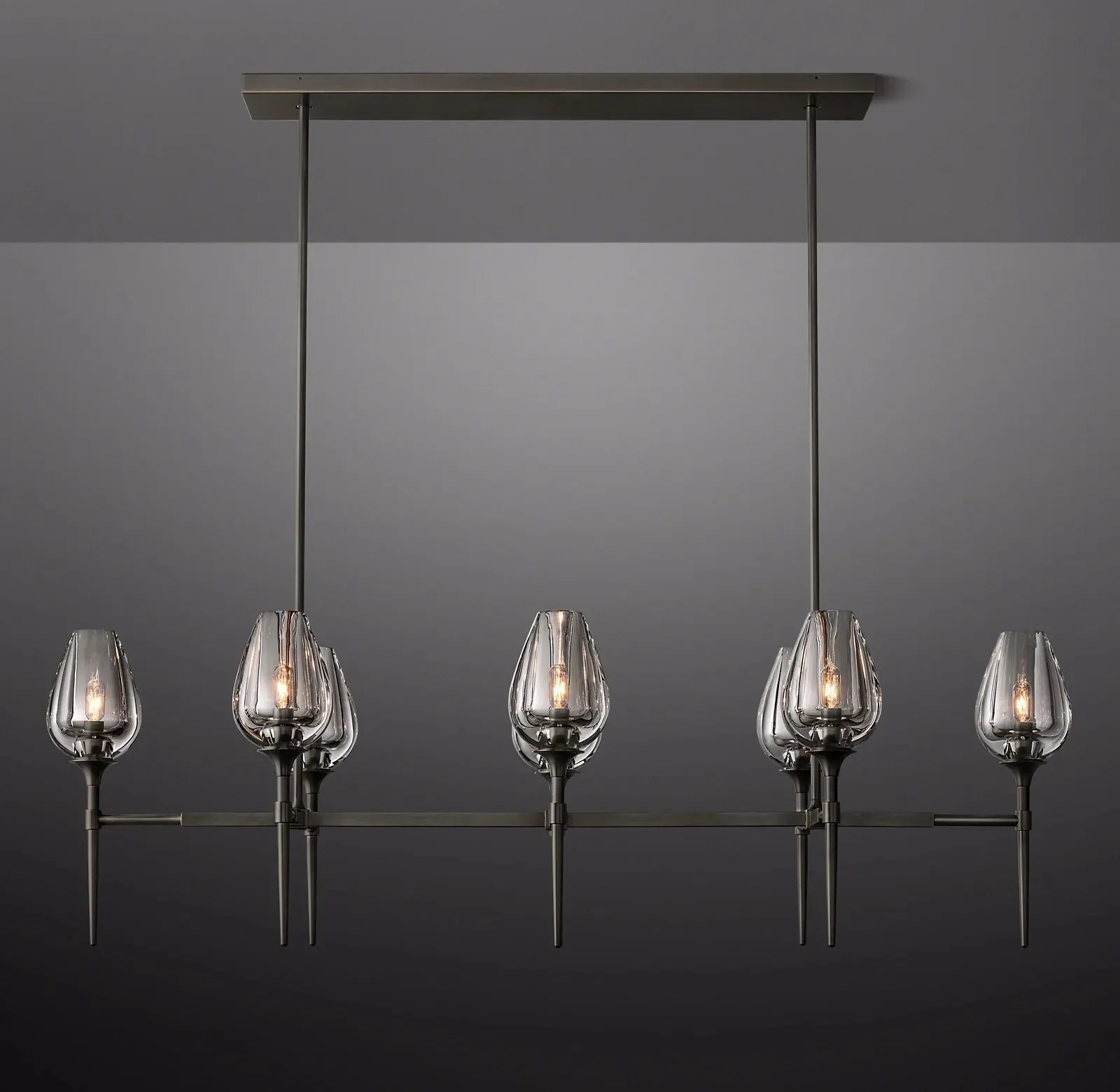 Tulip Linear Chandelier 52''