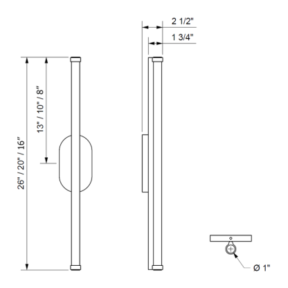 Beam Wall Sconce