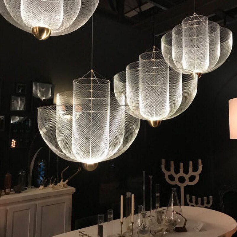Royal Mesh Chandelier-Sylvia Space