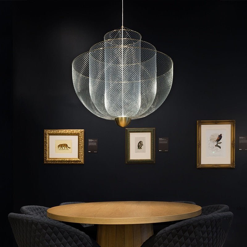Royal Mesh Chandelier-Sylvia Space