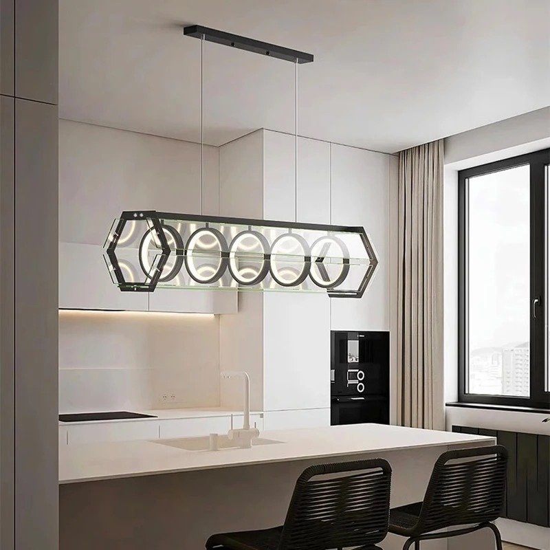Rukha Linear Chandelier-Sylvia Space