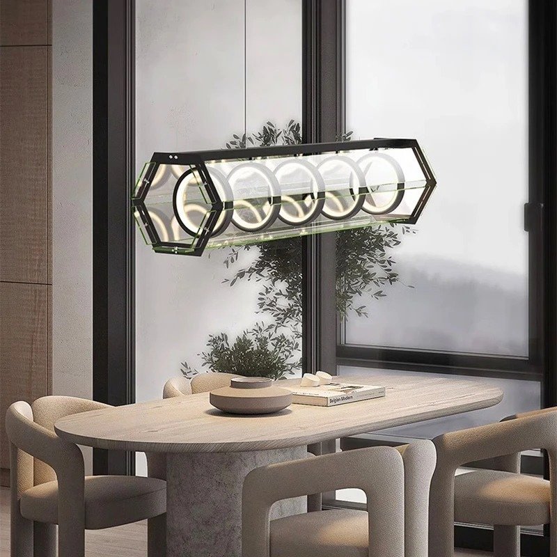 Rukha Linear Chandelier-Sylvia Space