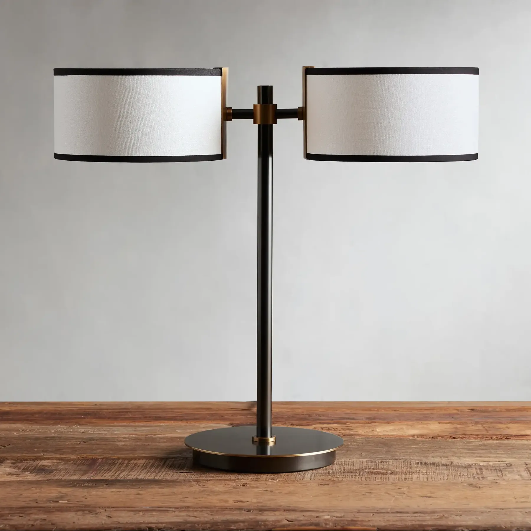 Daphne Linen 2 Light Table Lamp