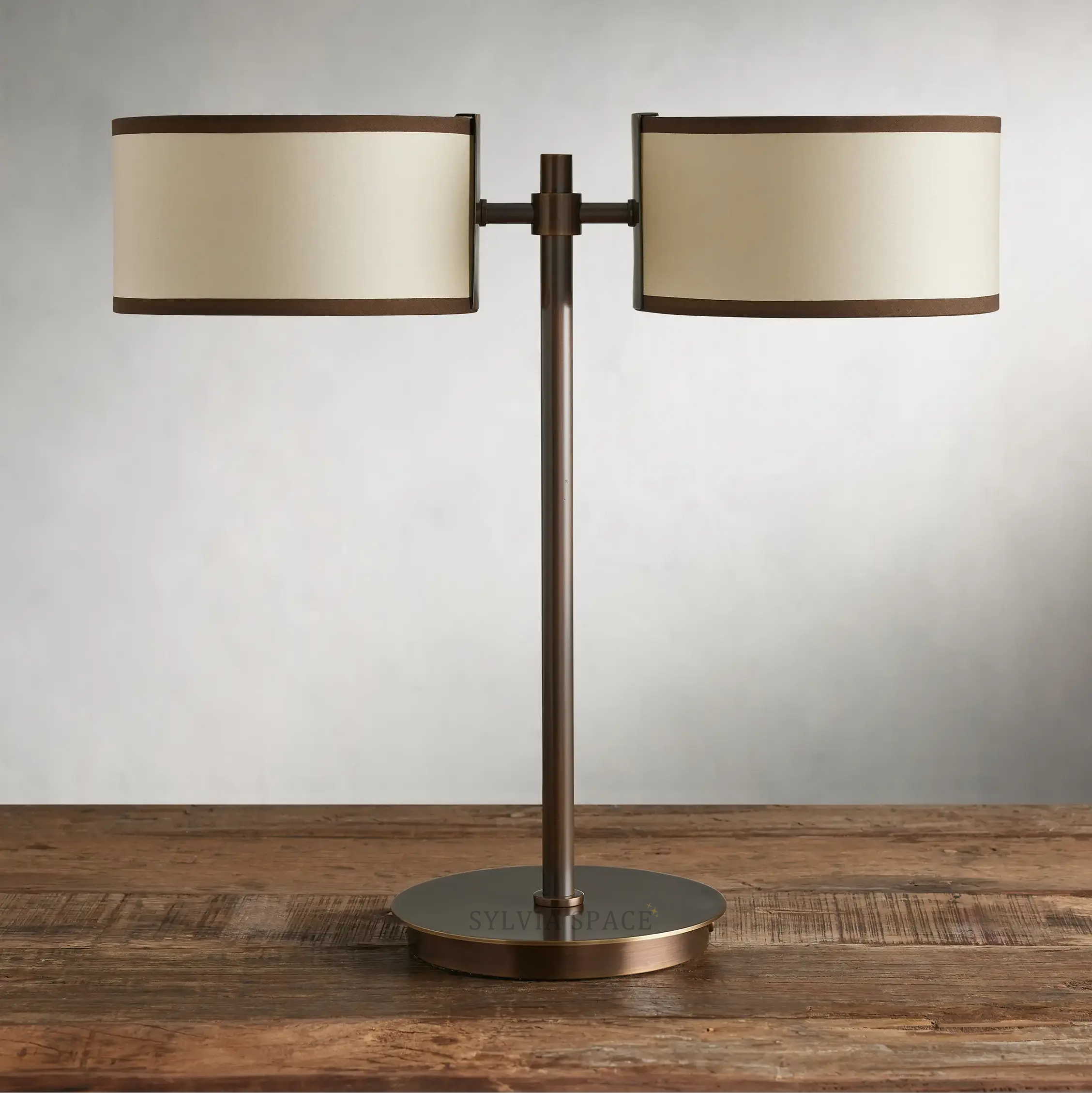 Daphne Linen 2 Light Table Lamp