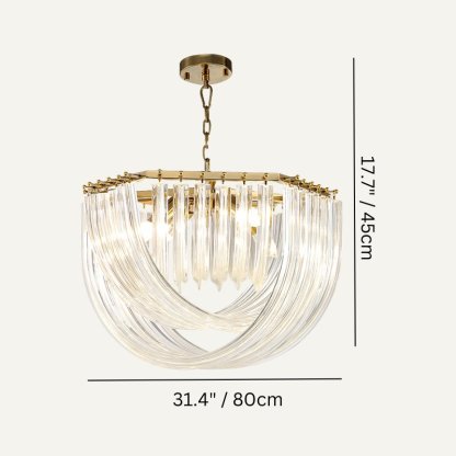 Seraphis Chandelier Light-Sylvia Space