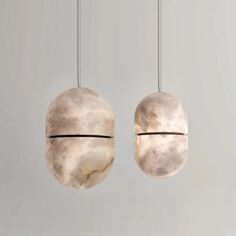 Shena Alabaster Pendant Light-Sylvia Space