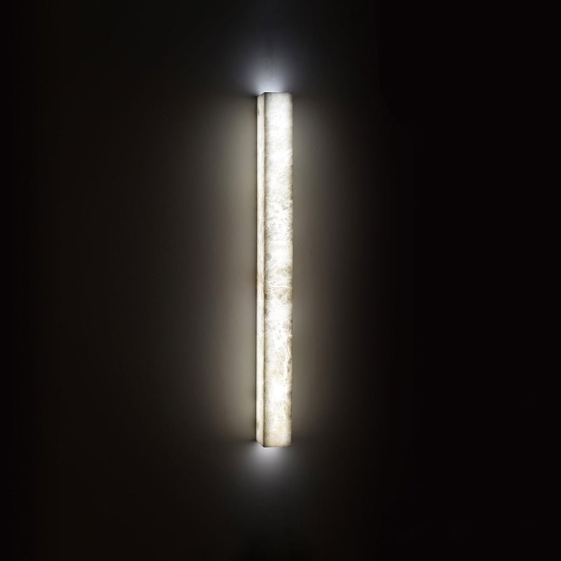 Sheta Alabaster Wall Light-Sylvia Space