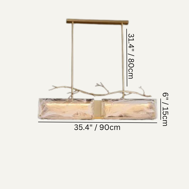 Silvus Linear Chandelier-Sylvia Space