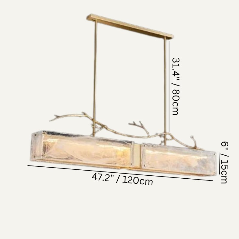 Silvus Linear Chandelier-Sylvia Space