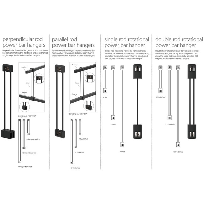 Suspenders Tri-Bar Pendant with Ladder Lights