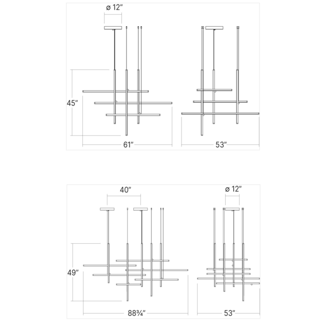 Labyrinth Chandelier