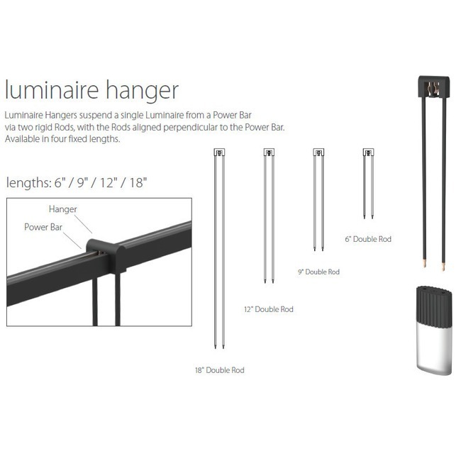 Suspenders Tri-Bar Pendant with Ladder Lights