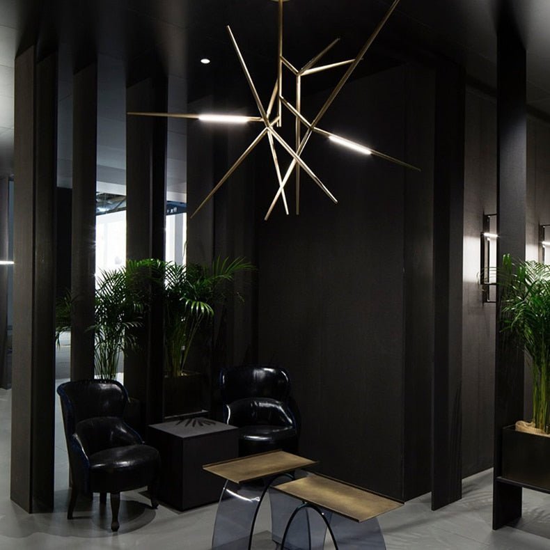 Spikey Chandelier-Sylvia Space