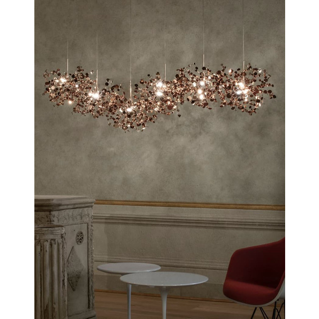 Argent Linear Chandelier