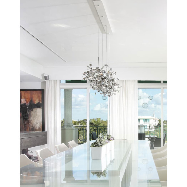 Argent Linear Chandelier