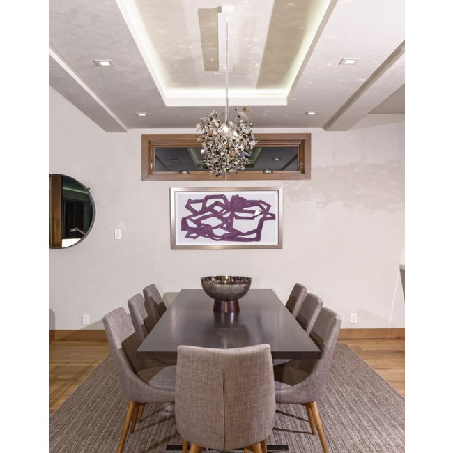 Argent Linear Chandelier