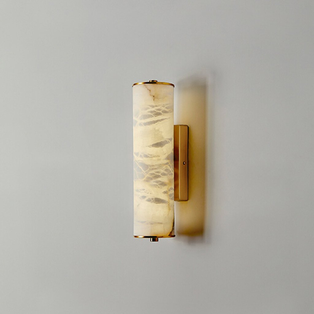 Tong Alabaster Wall Lamp-Sylvia Space