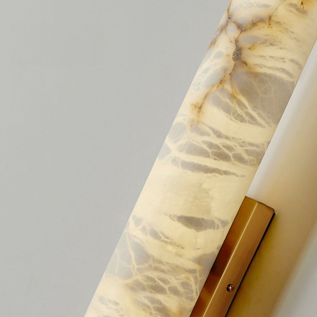 Tong Alabaster Wall Lamp-Sylvia Space