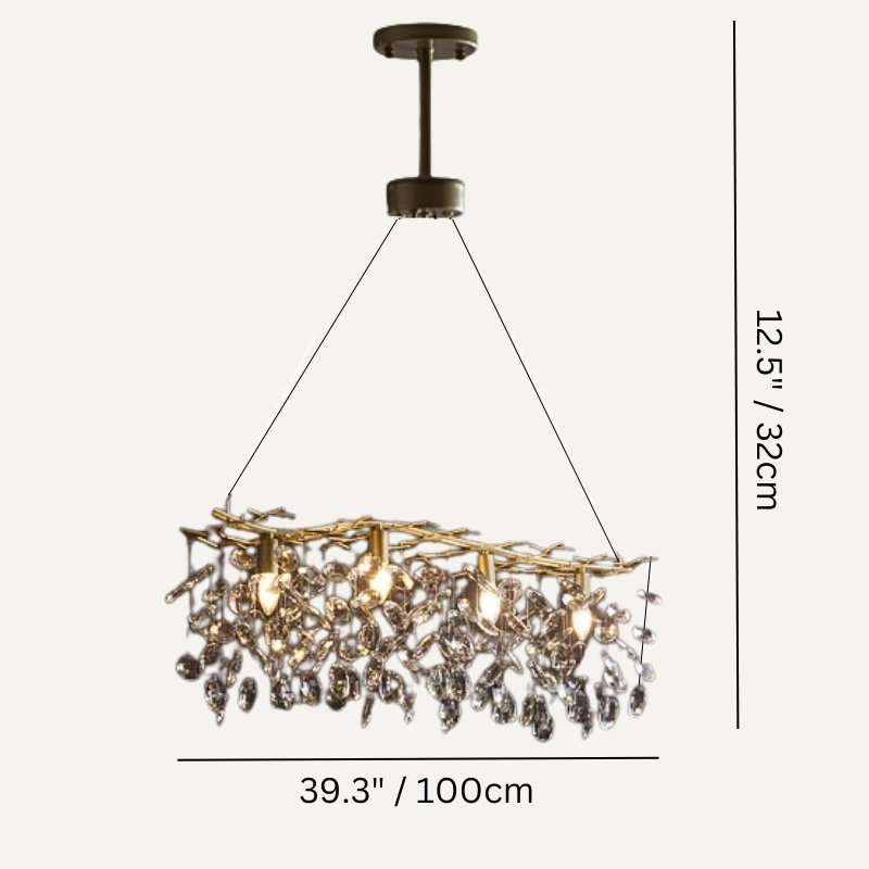 Vintara Chandelier Light-Sylvia Space