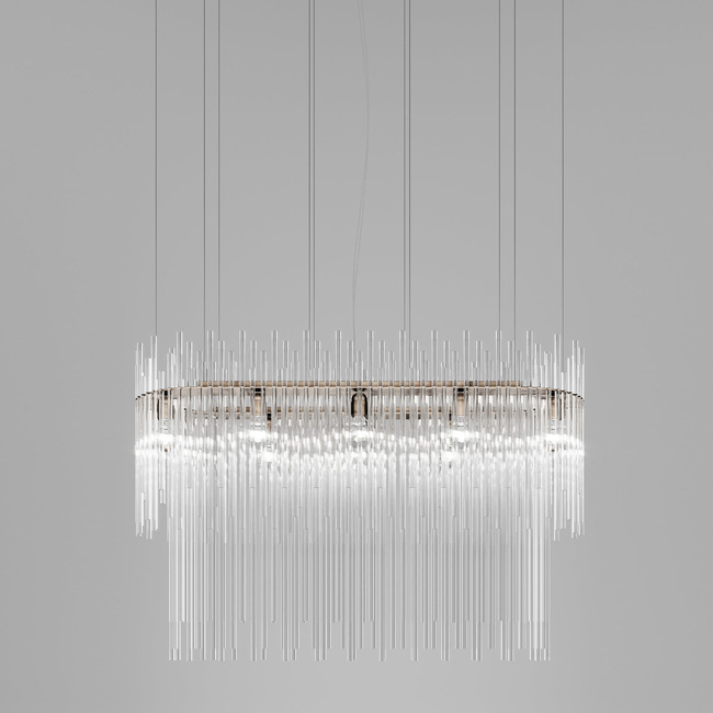 Diadema Two-Tier Linear Pendant