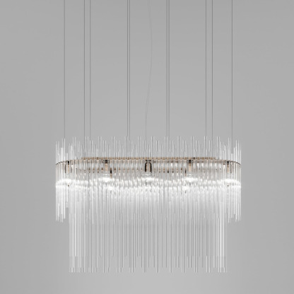 Diadema Two-Tier Linear Pendant