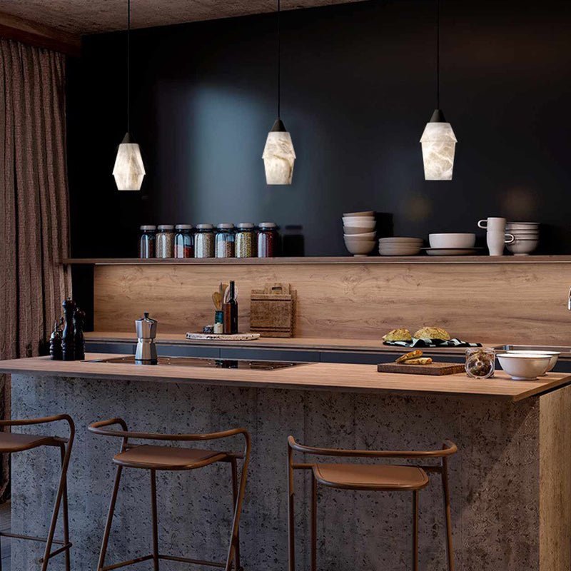 Viviana Alabaster Pendant Light-Sylvia Space