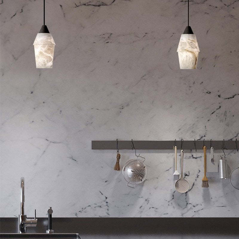 Viviana Alabaster Pendant Light-Sylvia Space