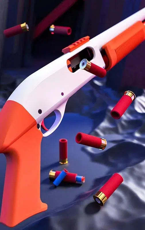 ZS M870 Manual Pump Action Dart Blaster with Shell Ejection