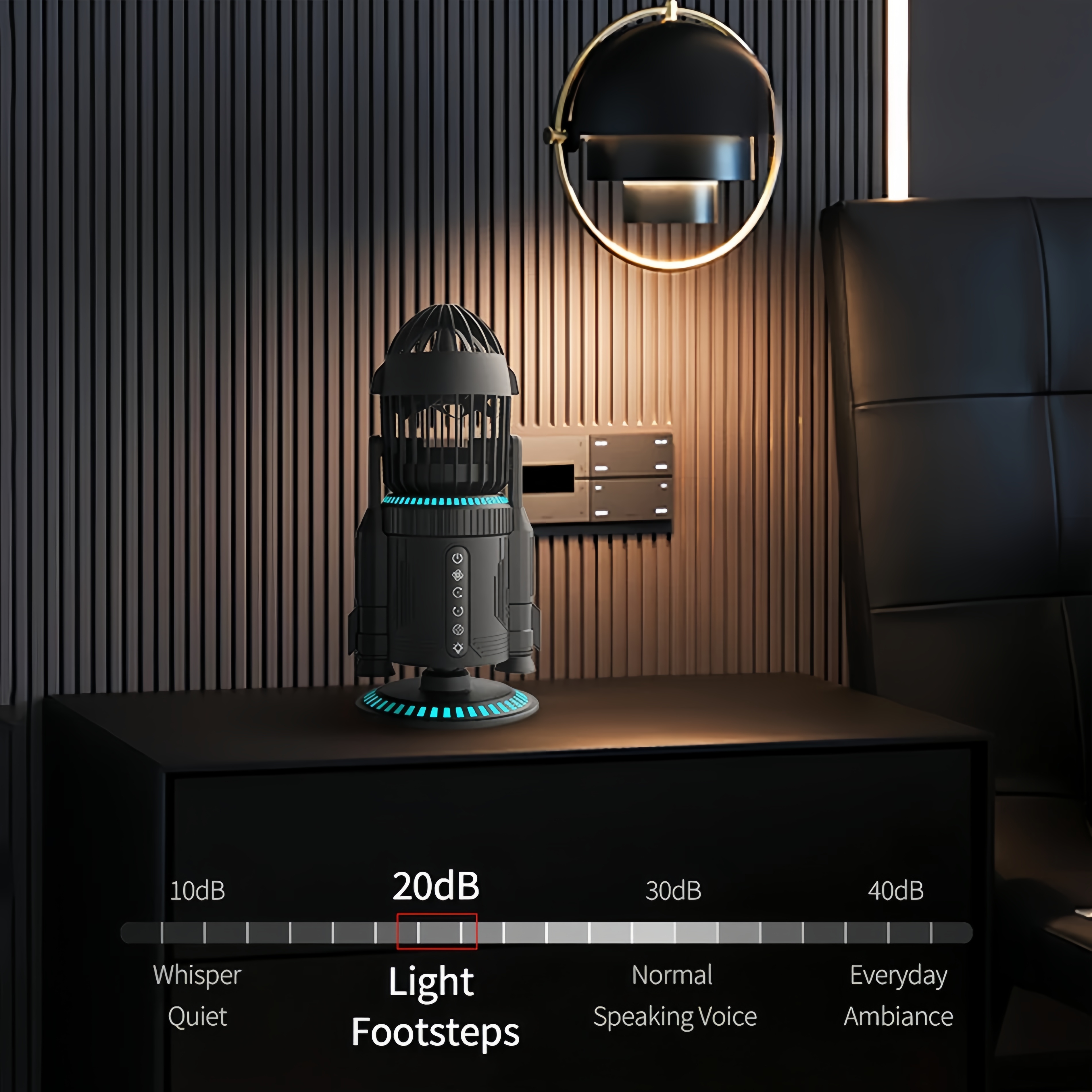 Creative Rocket Desktop Fan