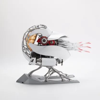 Mechanical Nautilus 3D Metal Model