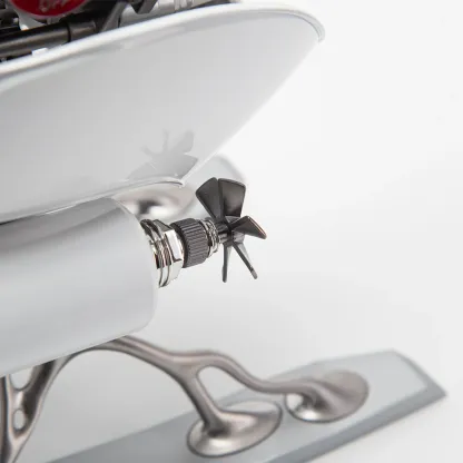 Mechanical Nautilus 3D Metal Model