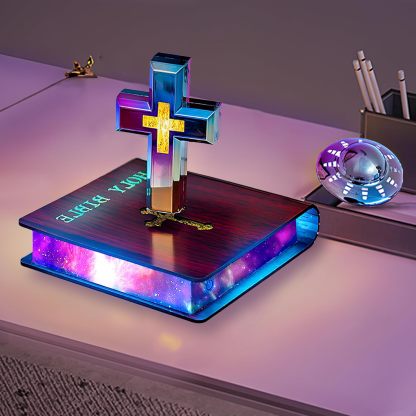 Levitating faith lamp