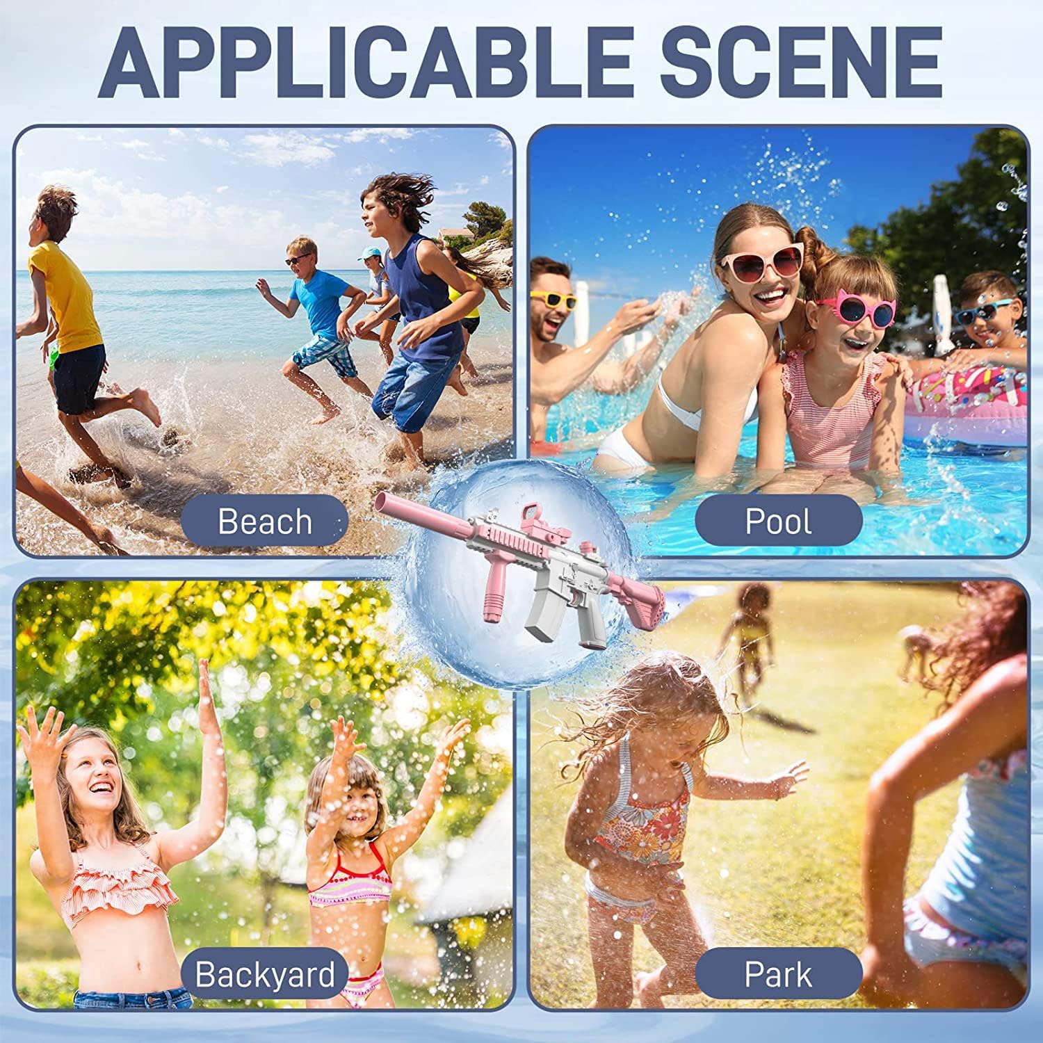 Electric Water Gun for Adults and Children