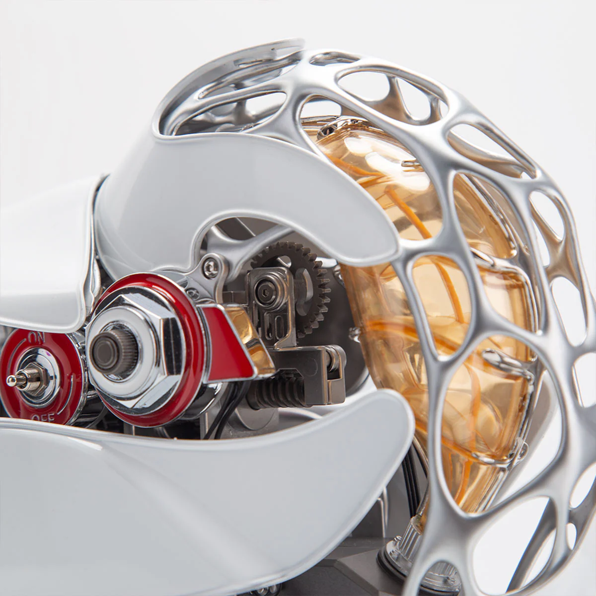 Mechanical Nautilus 3D Metal Model