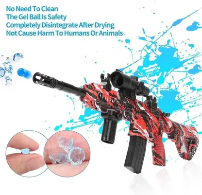 HK416d Graffiti Splatter Ball Orbeez Blaster Toy