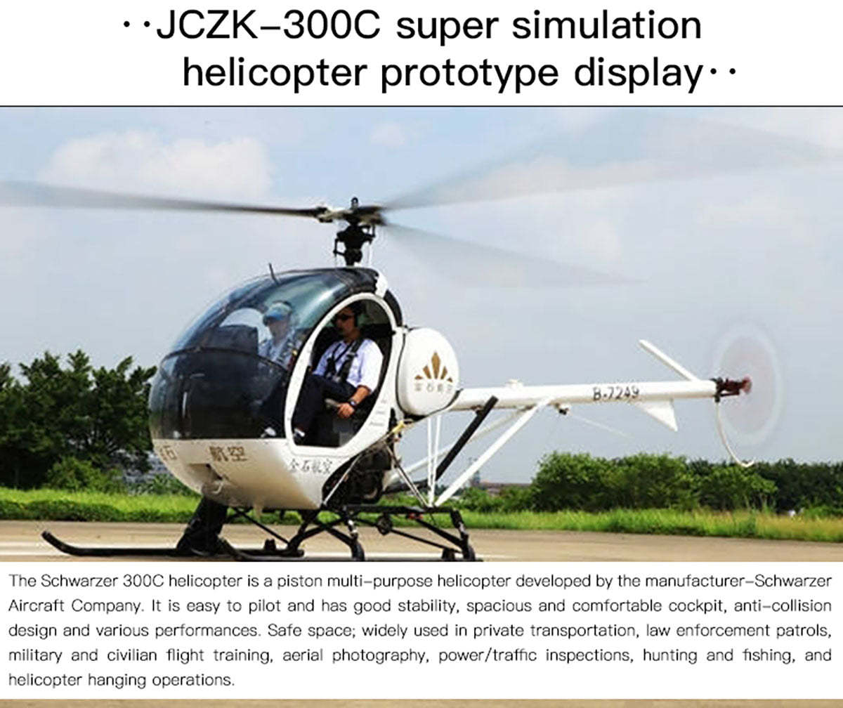 300C PRO 12CH Super Simulation Smart RC Helicopter RTF