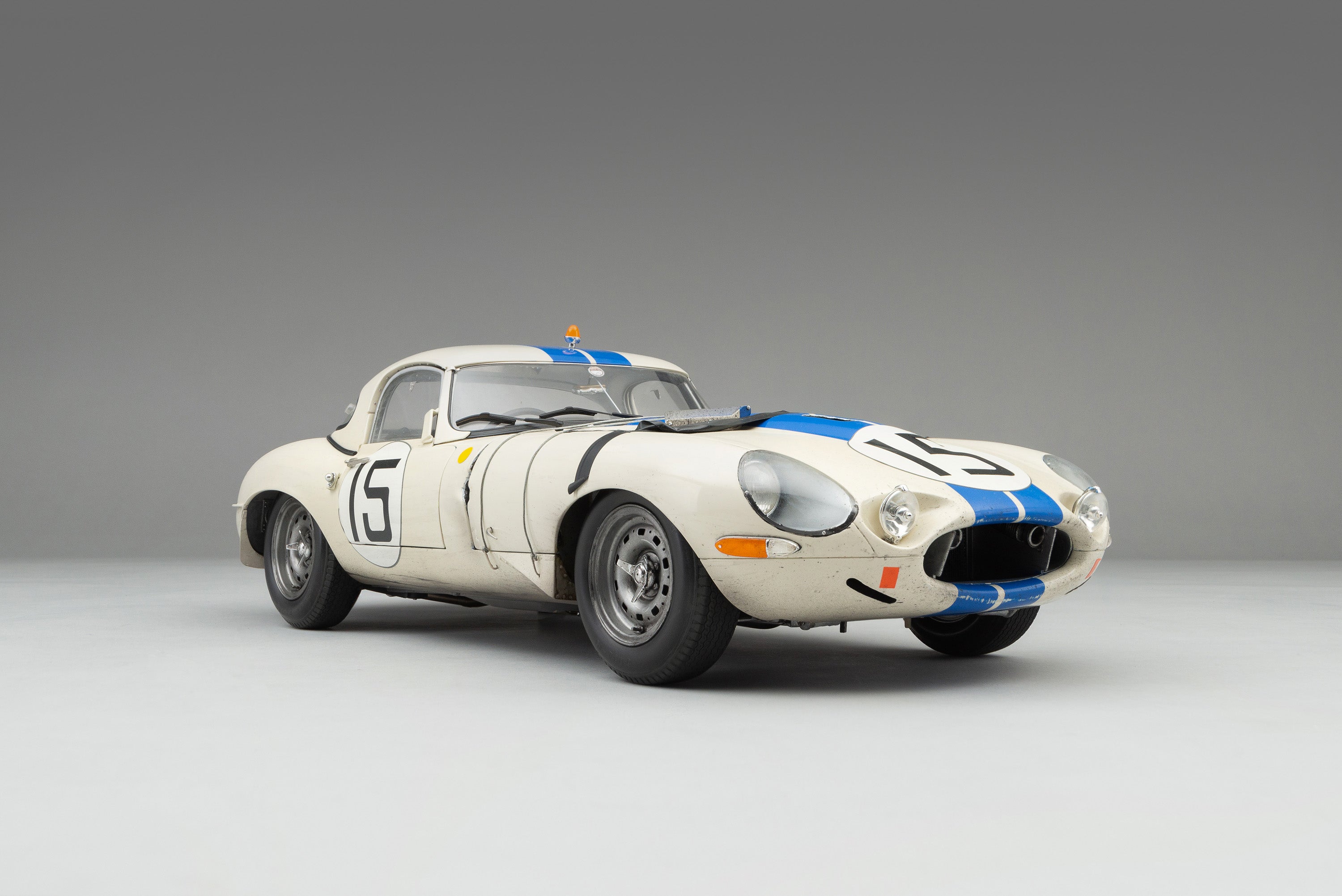 Jaguar Lightweight E-type (LWE) - 1963 Le Mans - Race Weathered