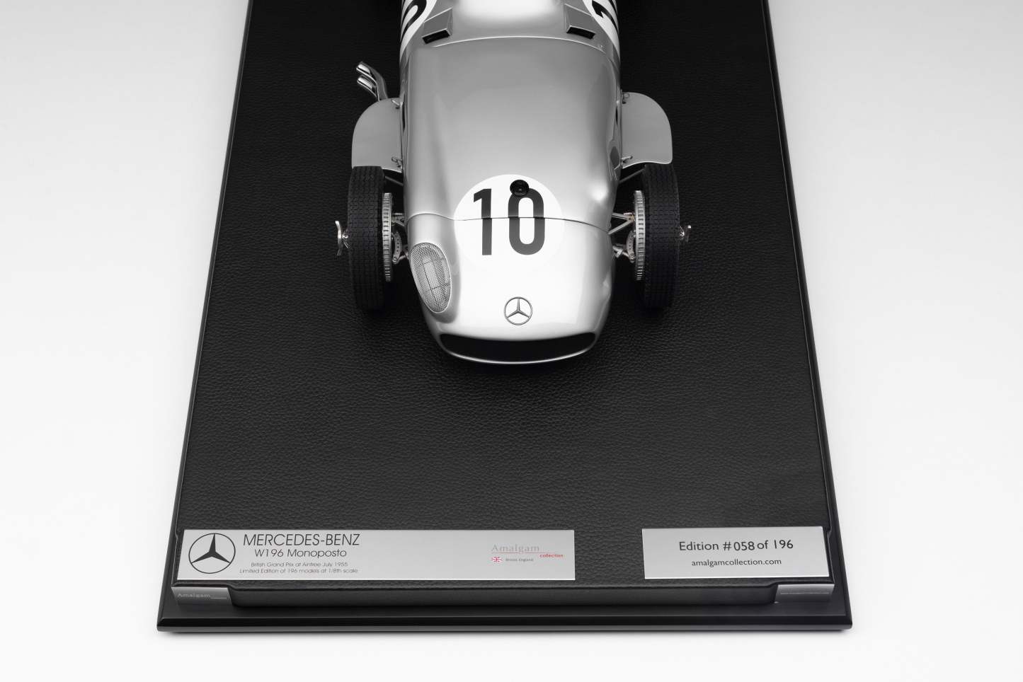 Mercedes-Benz W196 Monoposto - 1955 British Grand Prix - Fangio - Race Weathered