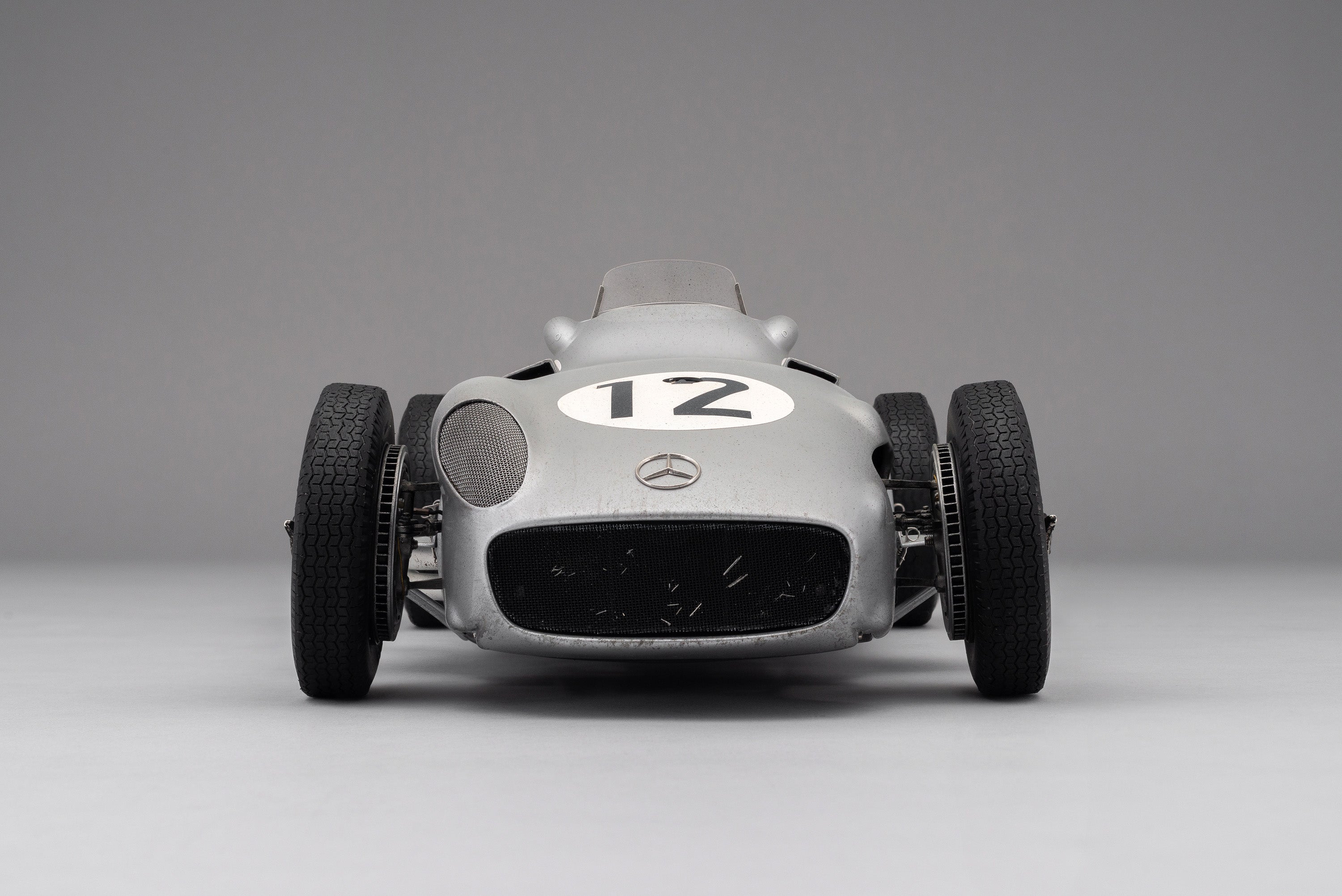 Mercedes-Benz W196 Monoposto - 1955 British GP Winner - Moss - Race Weathered