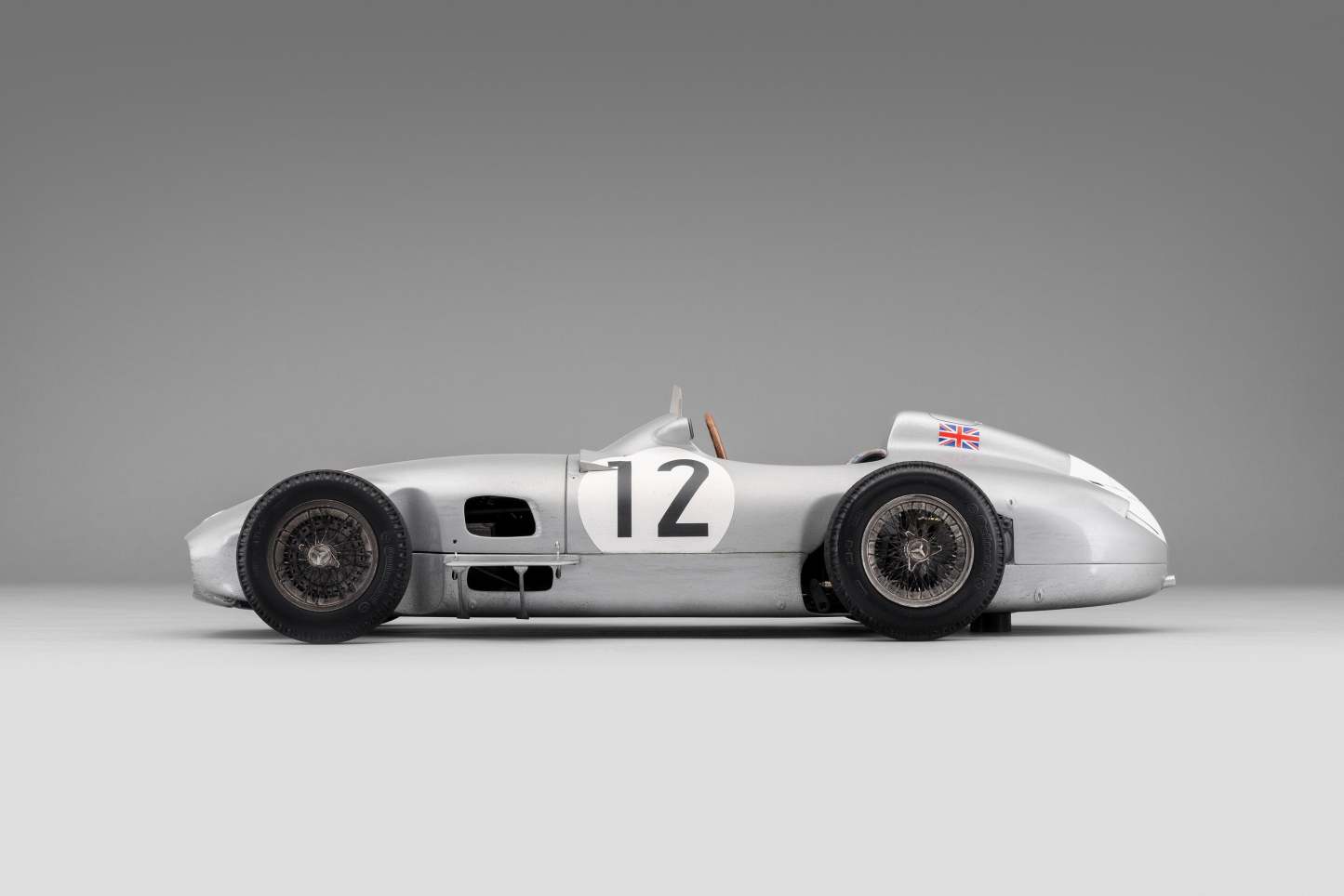 Mercedes-Benz W196 Monoposto - 1955 British GP Winner - Moss - Race Weathered