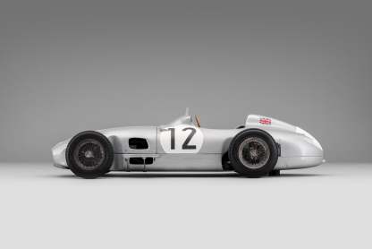 Mercedes-Benz W196 Monoposto - 1955 British GP Winner - Moss - Race Weathered