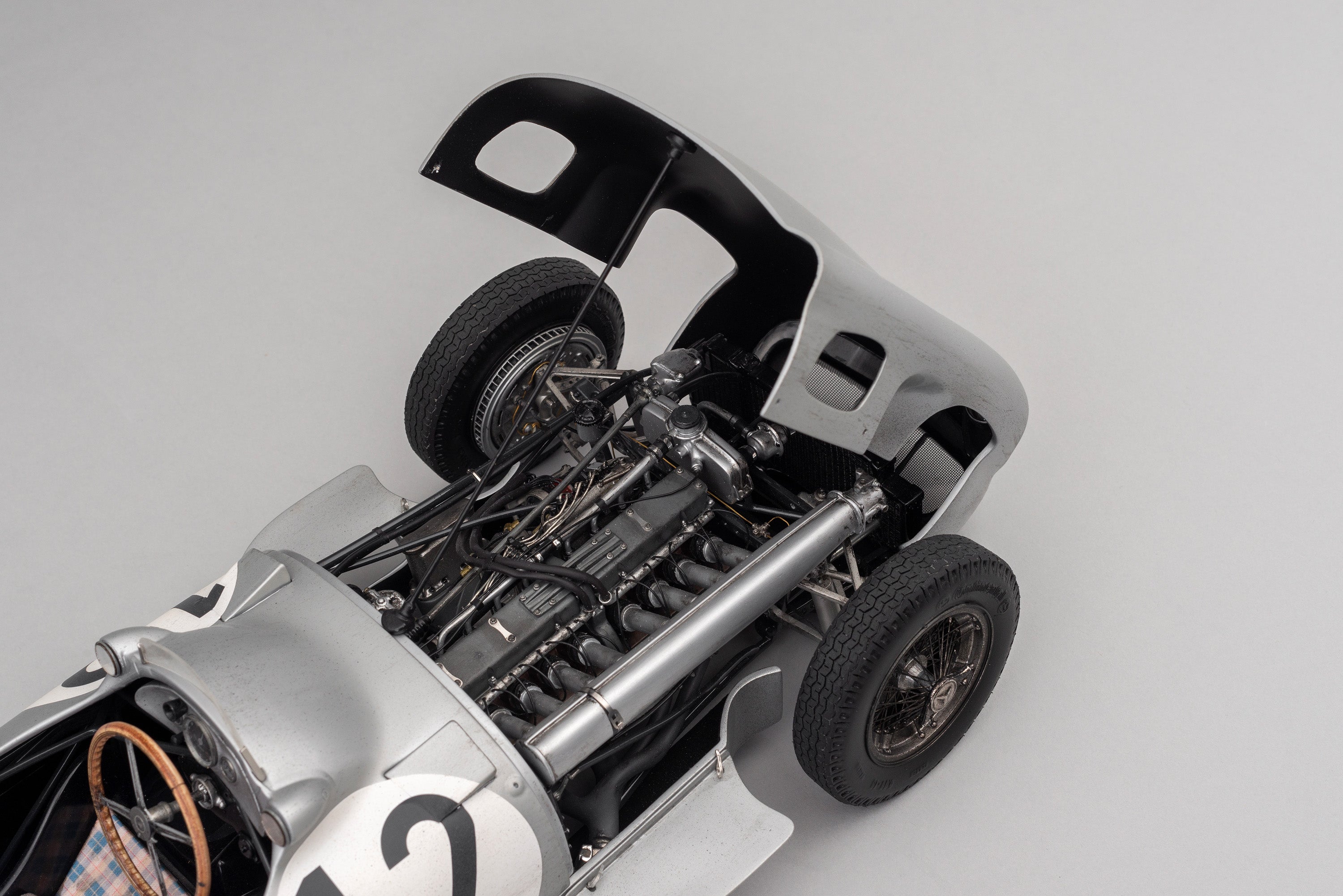 Mercedes-Benz W196 Monoposto - 1955 British GP Winner - Moss - Race Weathered