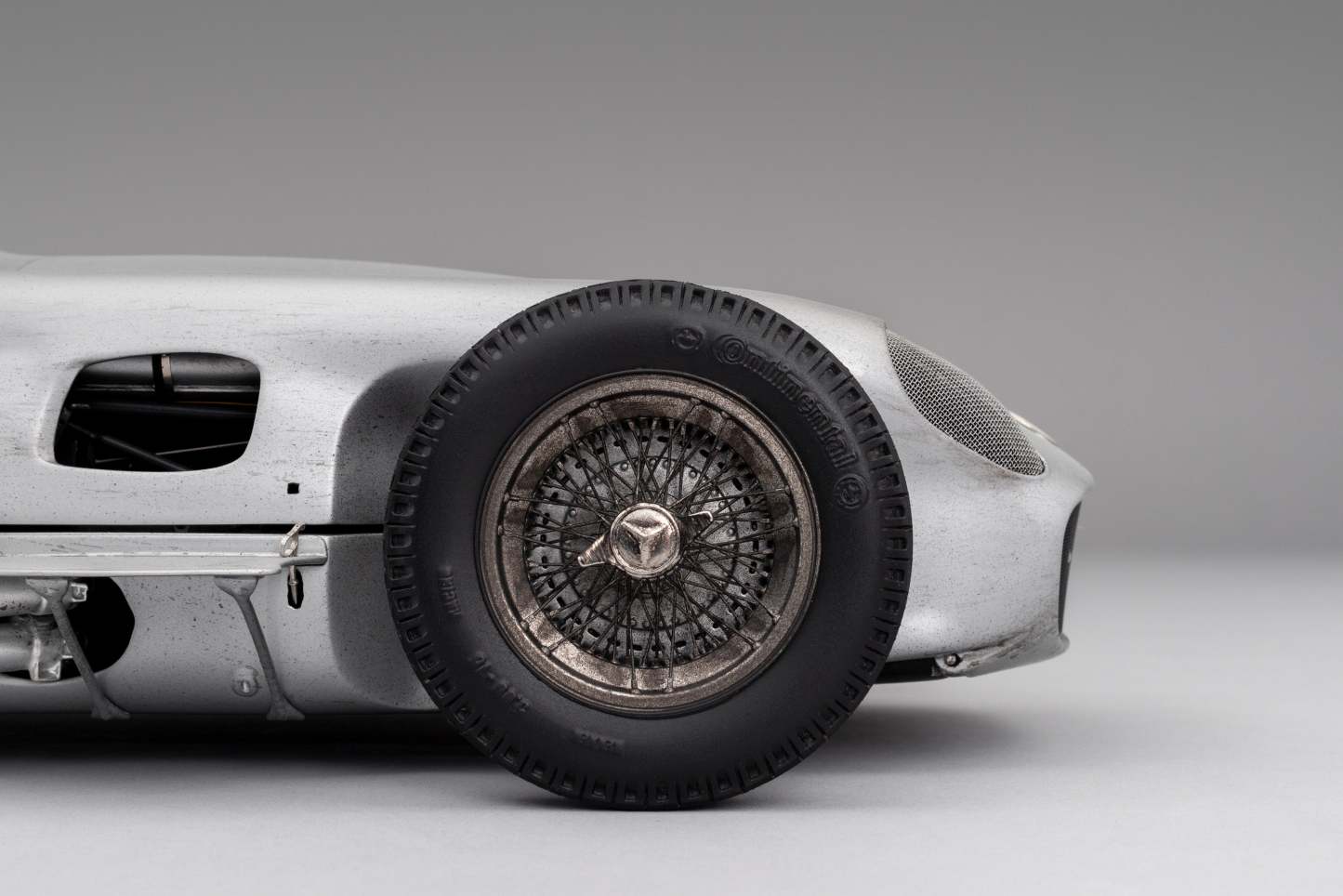 Mercedes-Benz W196 Monoposto - 1955 British GP Winner - Moss - Race Weathered