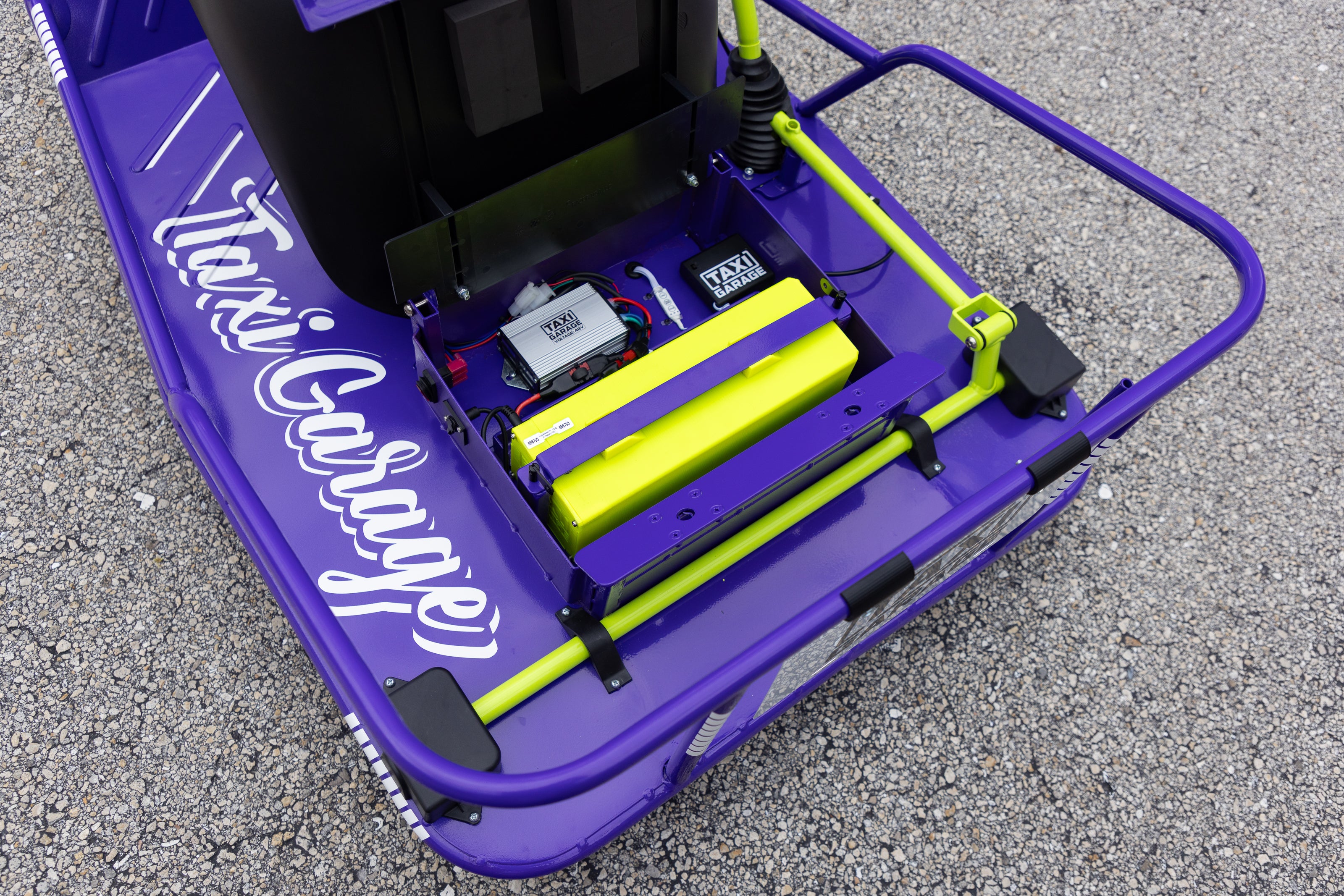 Stage 4 XL Sinbad Purple Taxi Garage Crazy Cart INVENTORY