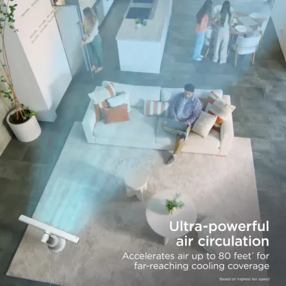 Ultra Powerful Bladeless Tower Fan