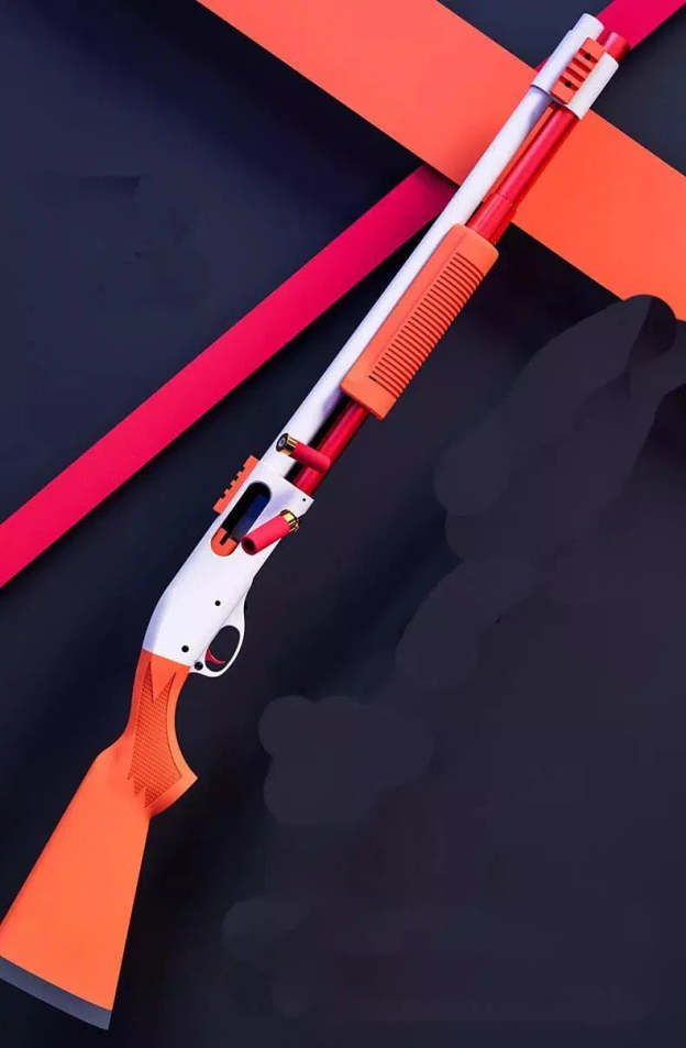 ZS M870 Manual Pump Action Dart Blaster with Shell Ejection
