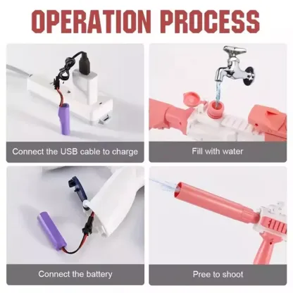 Electric Water Gun for Adults and Children
