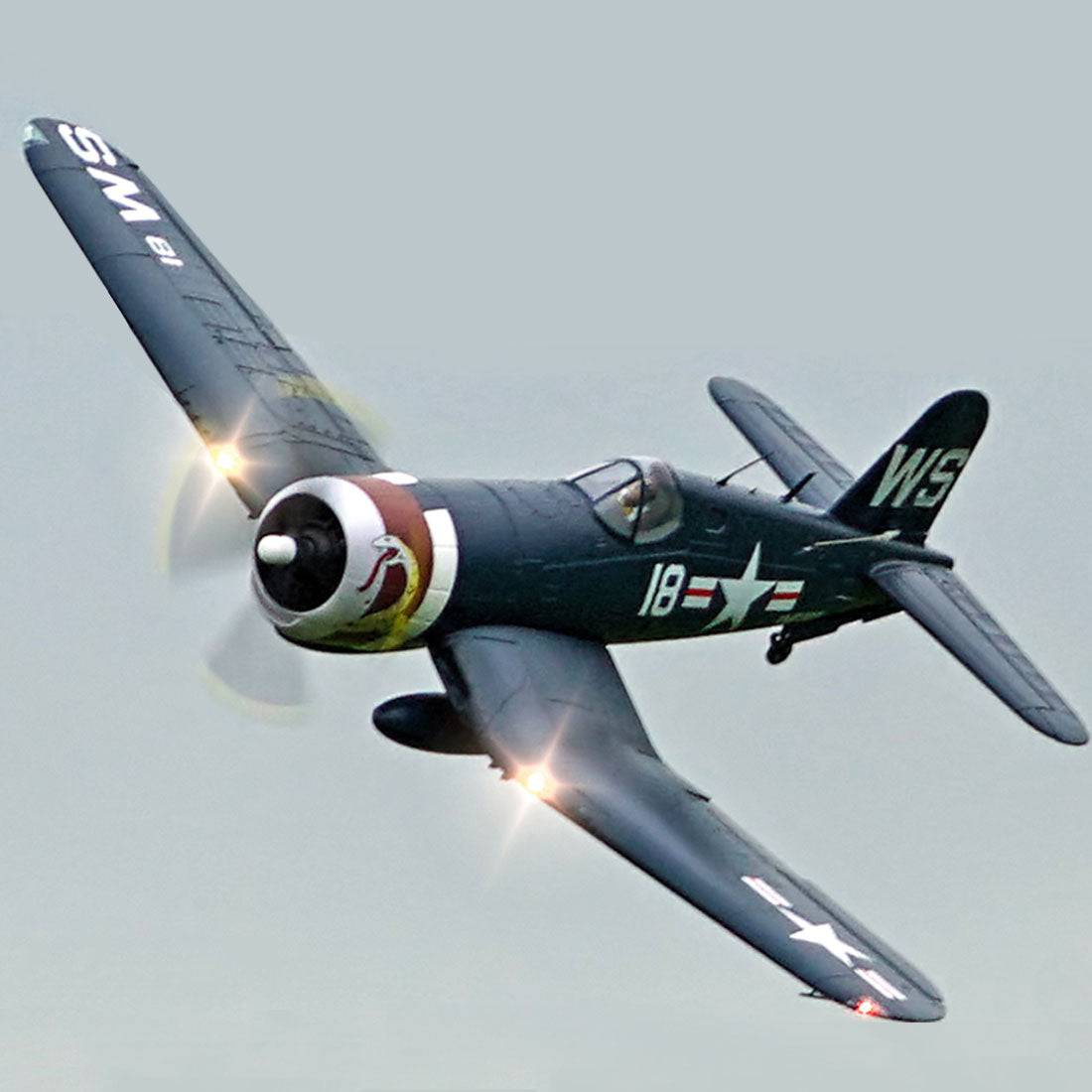 Arrows Hobby 1100mm F4U-4 Corsairs Attack Fighter RC Model Airplane RTF